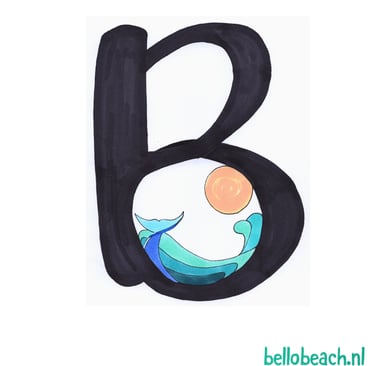 logo Bello Beach by Mirjam Millenaar