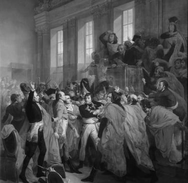 old picture: Coup d'état