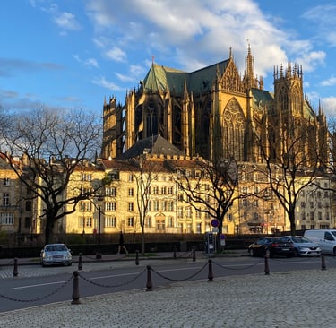 Stephansdom in Metz, Frankreich auch bekannt als Kathedrale Saint Étienne