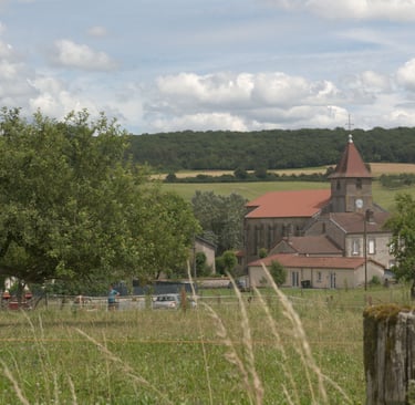 Saint Maurus and the parish hall of Gemmelaincourt