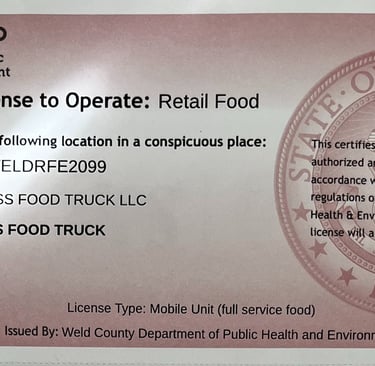 Health Department License 2024