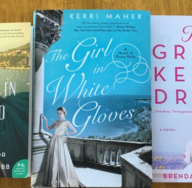 a book cover of the book the girl in the white dress