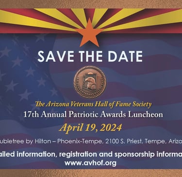 17th Annual Patriotic Awards Luncheon flyer