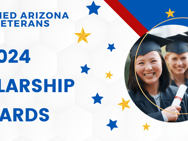Banner for the UAV's 2024 scholarship awards