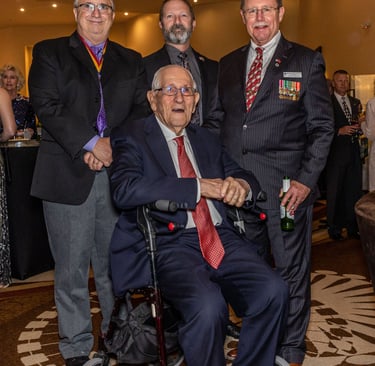 Sam Baker with Bob Dalpe, Dave Rosenfeld, Mitch Wentzel - Michelle DiMuro