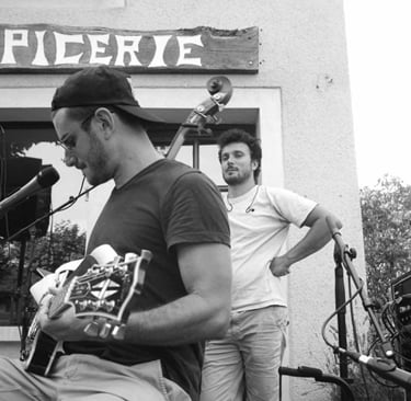 le groupe Garçon! en formule duo pour vos évènements privés mariages fêtes dans le Sud Ouest