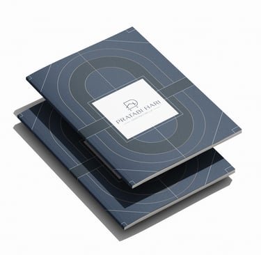 Professional brochure design for Pratabi Hari Construction, emphasizing quality and reliability.