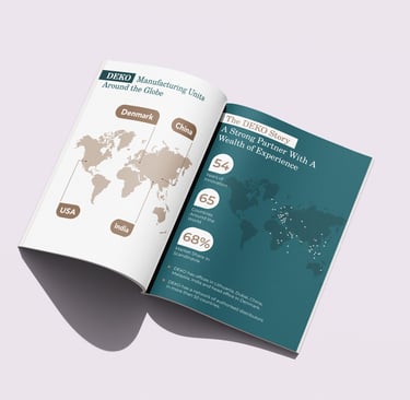 Elegant and modern brochure design for Deko Interior Design Firm, showcasing creativity and style.