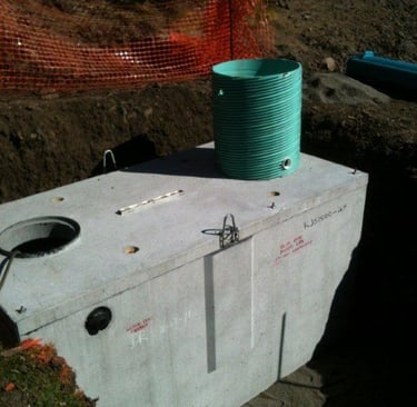 septic system installation woodland