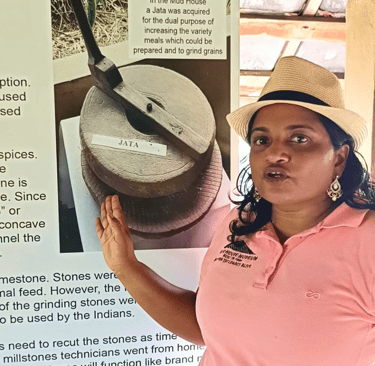 Andrea-The highly knowledgeable tour guide