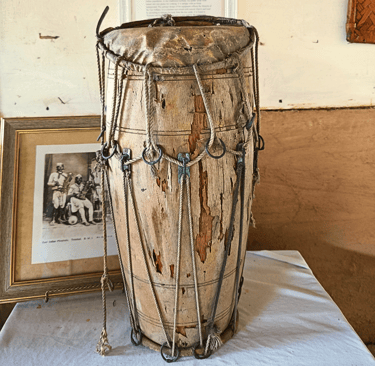Hand made drum