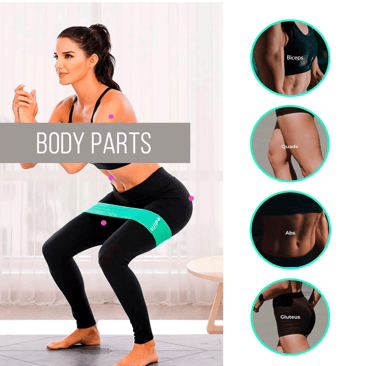 Sport  / Bandes de Musculation Antidérapantes