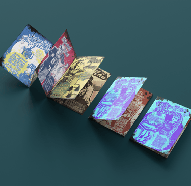 Conception graphique pour des affiches dans l'univers de Fallout