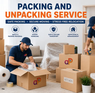 packing and unpacking
