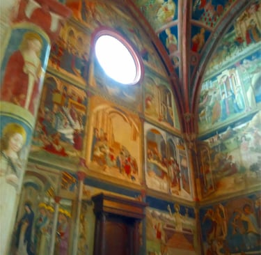 Cattedrale di Atri affreschi Andrea De Litio