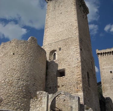 Pacentro (AQ) Il castello più antico d'Abruzzo