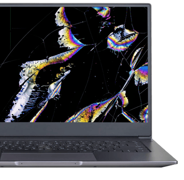 Cracked / Shattered Laptop Screen