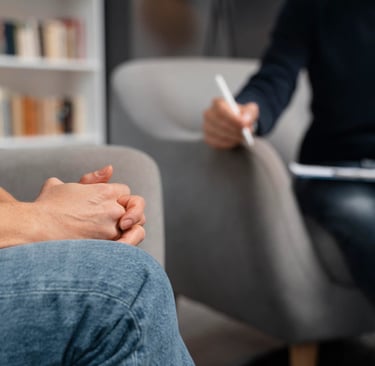 Sesión de terapia EMDR para el estrés postraumático en Ivón psióloga