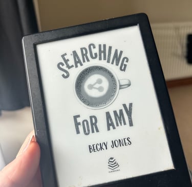 cover of Searching for Amy on an ebook reader