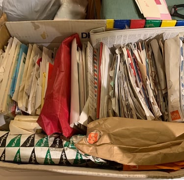 a box of old letters