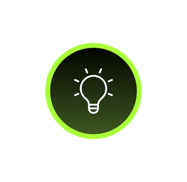 a light bulb