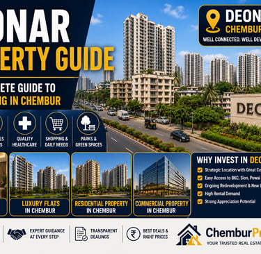 Deonar property guide for luxury 2 BHK flats and residential real estate in Chembur Mumbai.