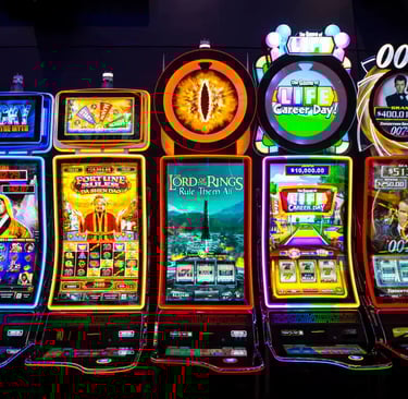 claratech's displays for casino and gaming machines
