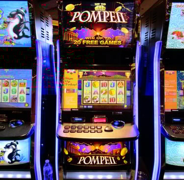 4k touchable curved screen for casino and gaming