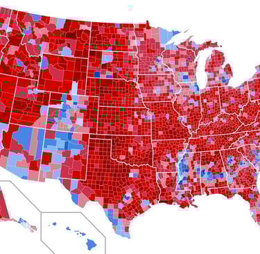 blue counties