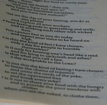 Jesus and charity