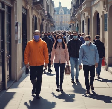 a blurry photo of a fence and a tree