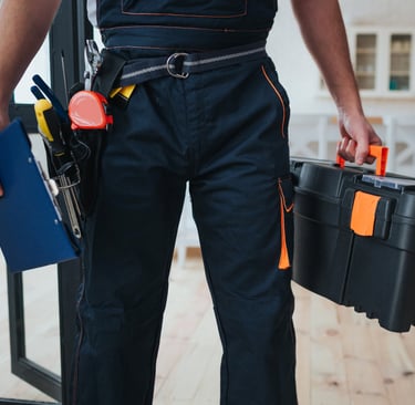 handyman with tools