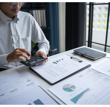 Person working on audits and compliance