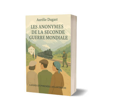 Livre broché "Les anonymes de la Seconde Guerre Mondiale", le roman historique d'Aurélie Dugast.