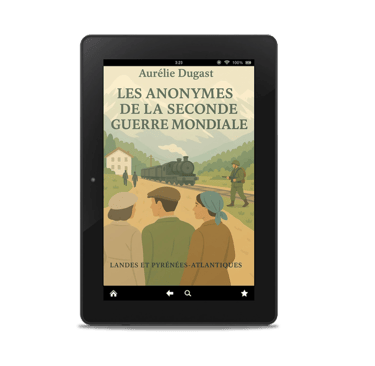 Ebook "Les anonymes de la Seconde Guerre Mondiale", le roman historique d'Aurélie Dugast.