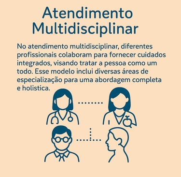 Atendimento multidisciplinar