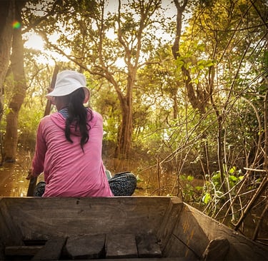 Bosque inundado Kompong Phluk