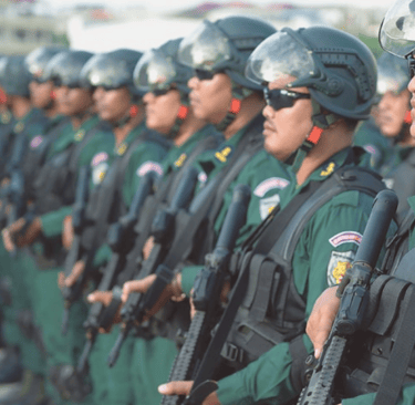 Policía de Camboya