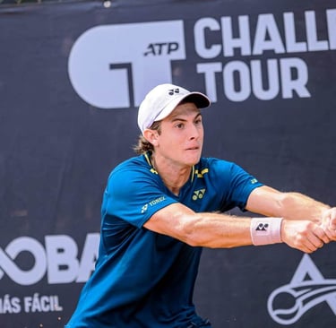 Midón no pudo prolongar su buena racha en el Challenger de Córdoba.