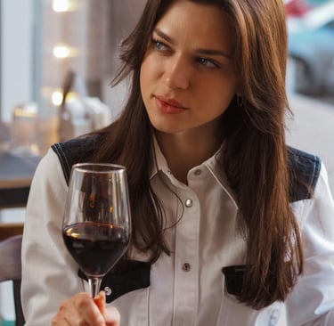 girl-drinking-wine