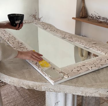 diy déco miroir maison agave