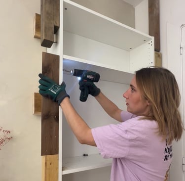 upcycling bibliothèque arche tuto faire soi même