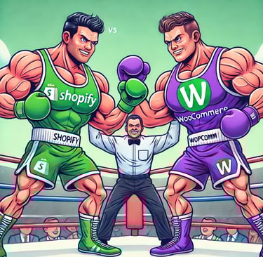shopify vs woocommerce