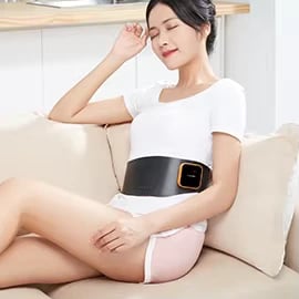 ceinture abdominale en mode repos