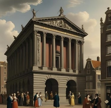 world’s first stock exchange in Amsterdam