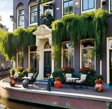 Boutique hotel photo in Amsterdam from the outside