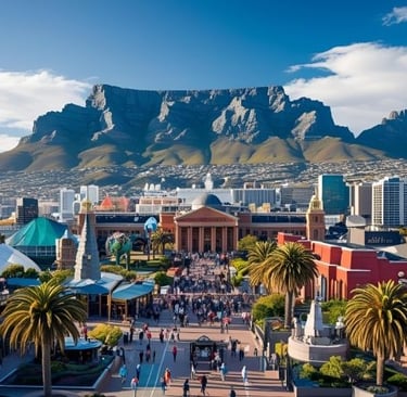 Outdoors pictures of Cape Town, South Africa