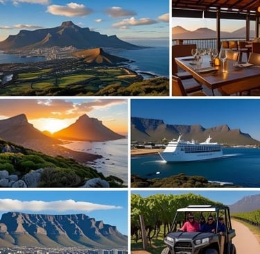 multi-picture of cape town 