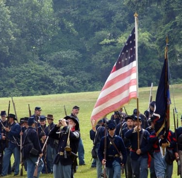 a group of men and women in uniform uniforms and uniforms