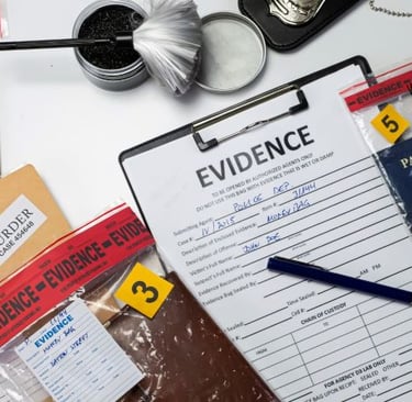 a clipboard with evidence evidence of evidence of evidence of evidence of evidence of evidence